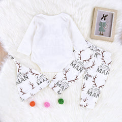 Imsmart newborn 3-piece suit packaging presents a gift-ready outfit