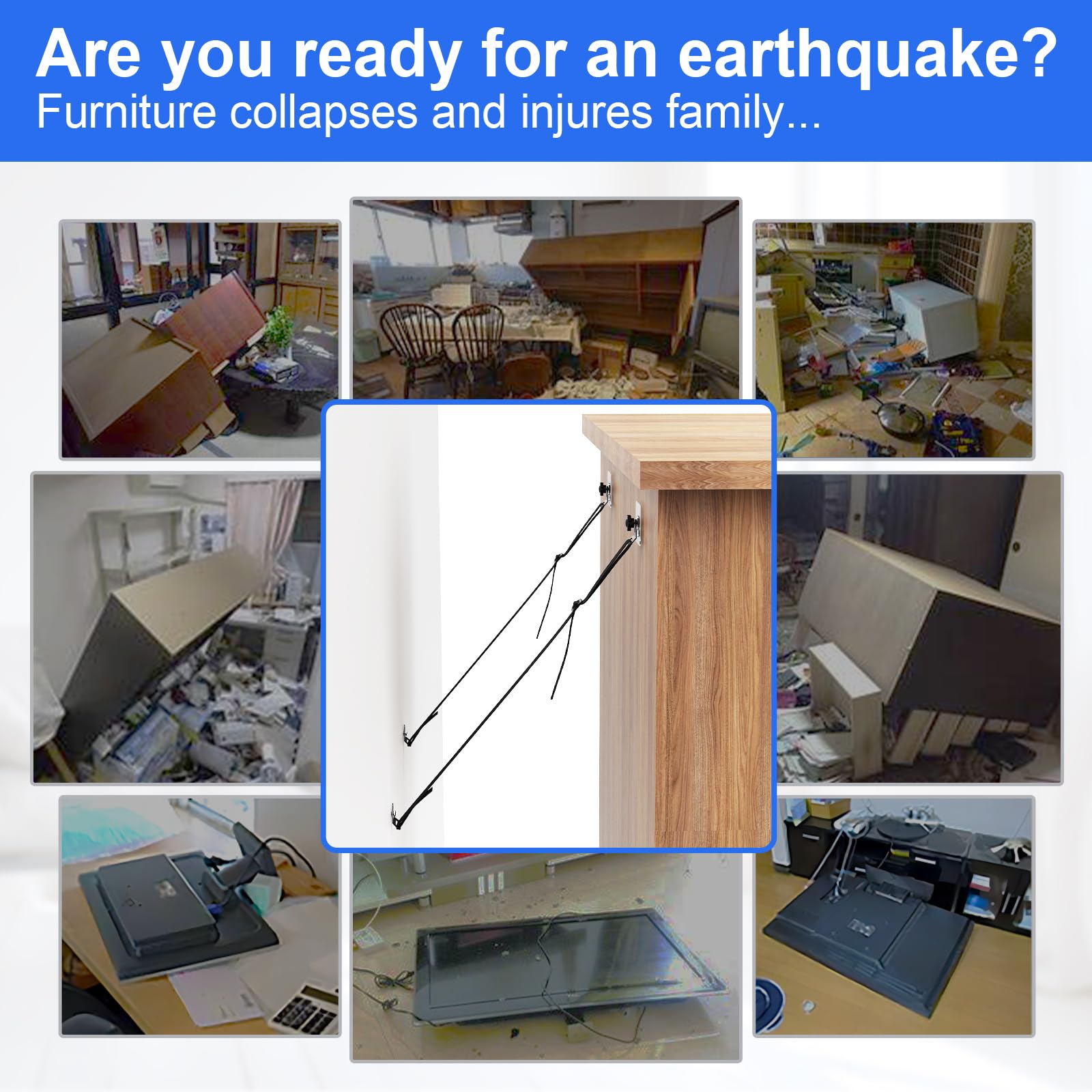 IMtKotW earthquake strap up to intensity 7 concept offering additional stability.