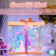 In His Name unicorn night light bedside lamp creates a calming bedtime glow