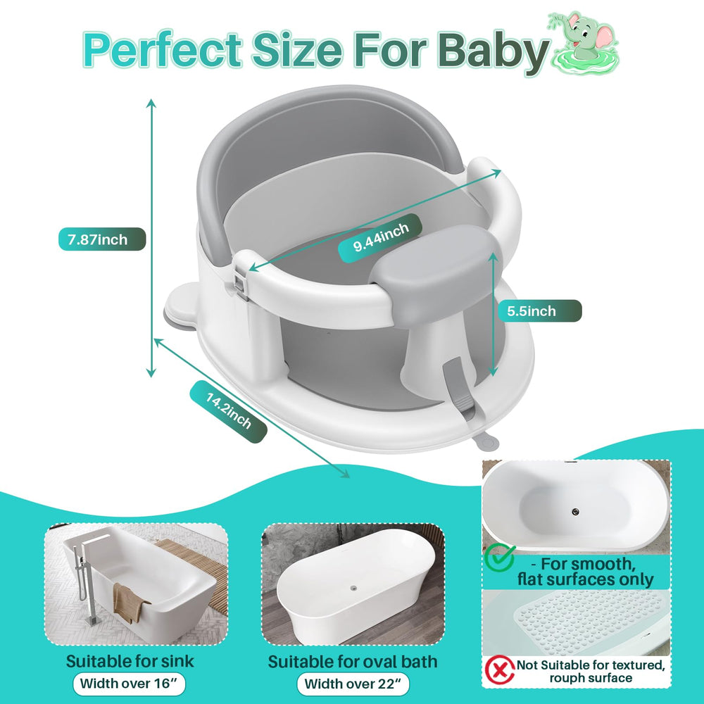 Inaya Bath Seat gift-ready packaging suits new parents.