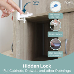 Inaya outlet covers protect sockets during daily use