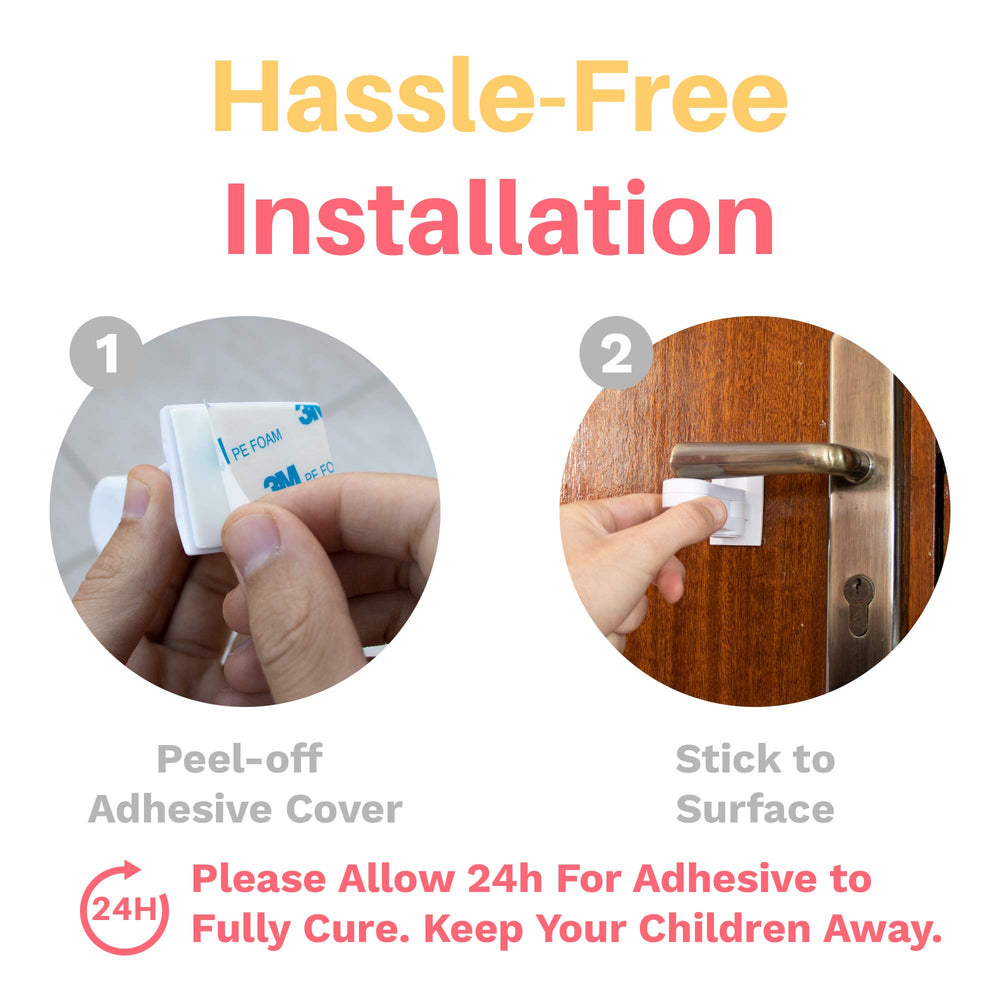 Inaya damage-free removal preserves doors when the lock is no longer needed