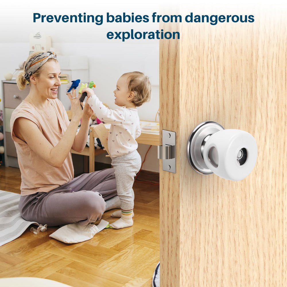 Inaya door-knob cover family-friendly safety solution for homes with toddlers