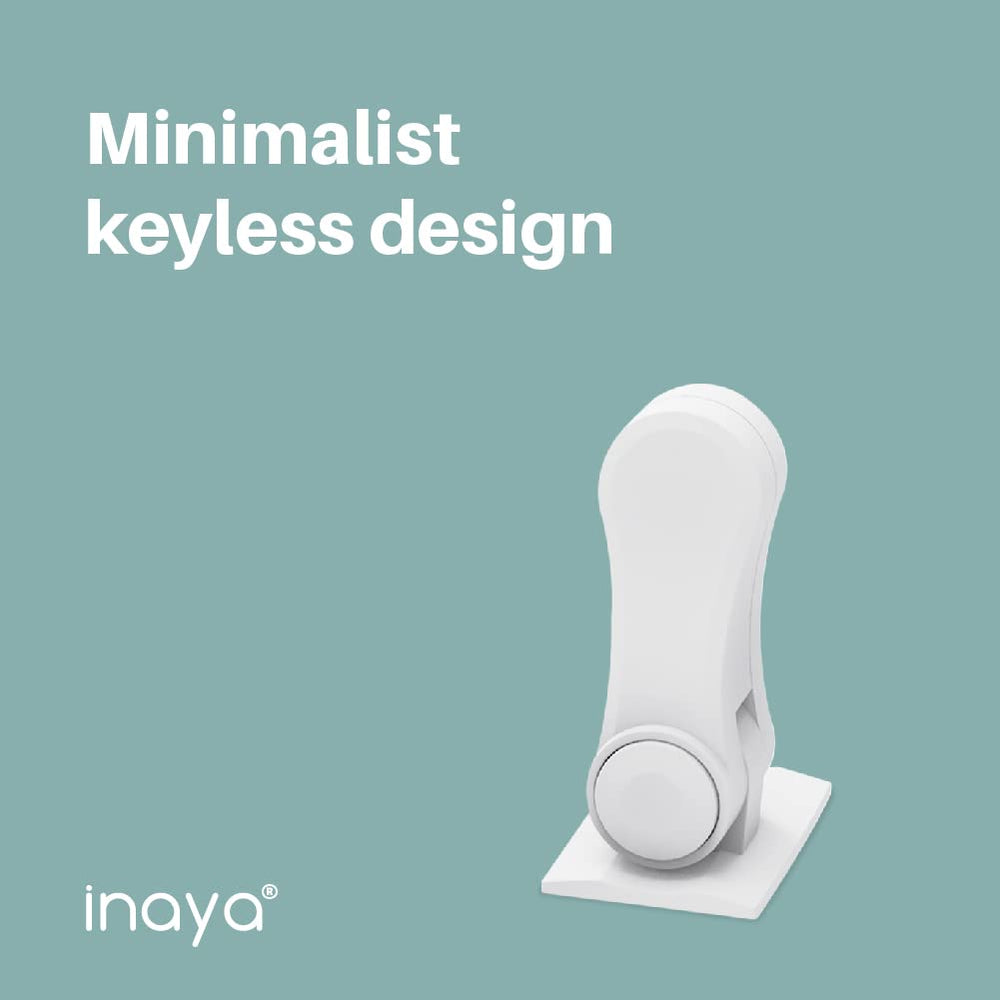 Inaya lever lock universal-fit design for all door types and handles