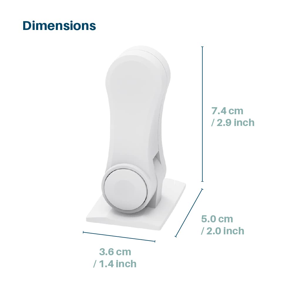 Inaya minimalist lever lock blends with interiors while keeping children safe