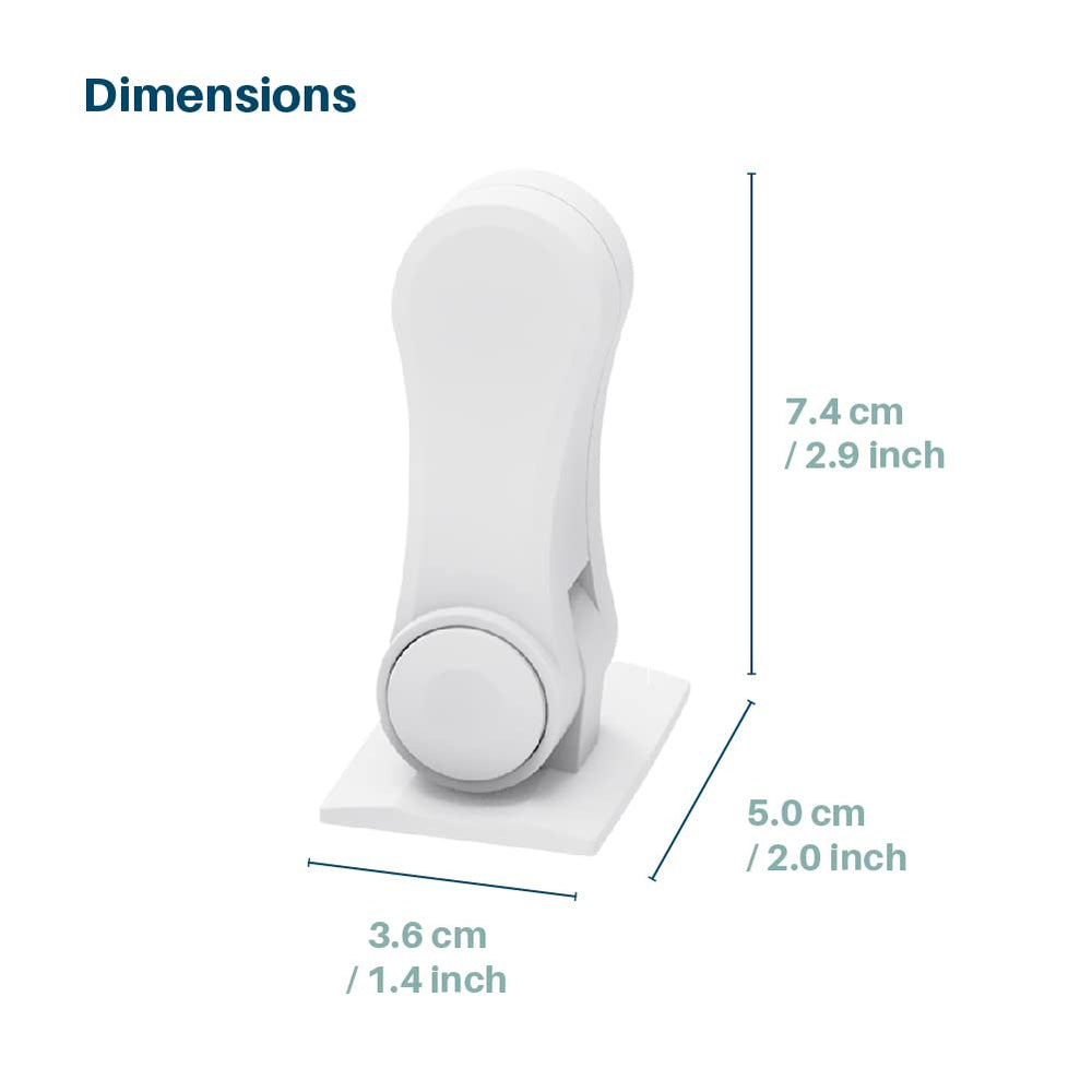 Inaya minimalist lever lock blends with interiors while keeping children safe