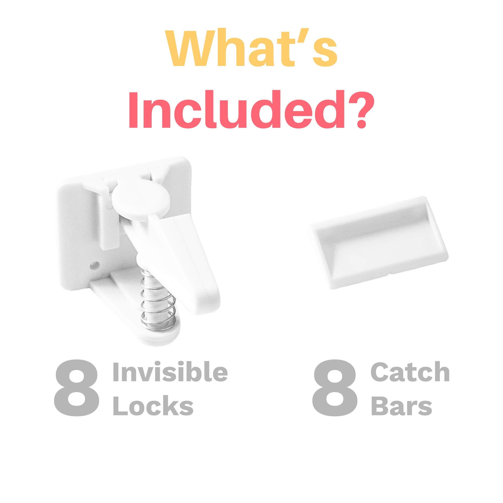 Inaya no-drill installation uses adhesive backing for quick safety setup.