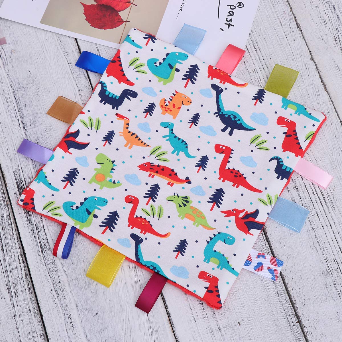 Inchant baby security blanket 25cm square, ideal for small hands and bedtime routines.