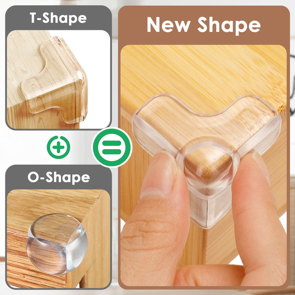 INDEMO strong adhesive strip keeps guards securely in place without furniture damage.