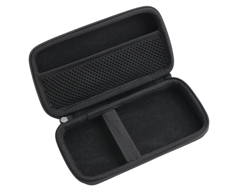 inDomit hard case ideal travel storage for thermometers.