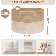 INDRESSME 115L basket side view emphasizes its slim profile and room-ready dimensions