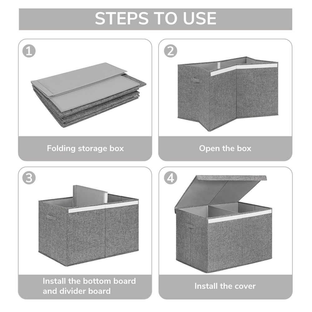 INDRESSME 122L set in a multi-room storage layout