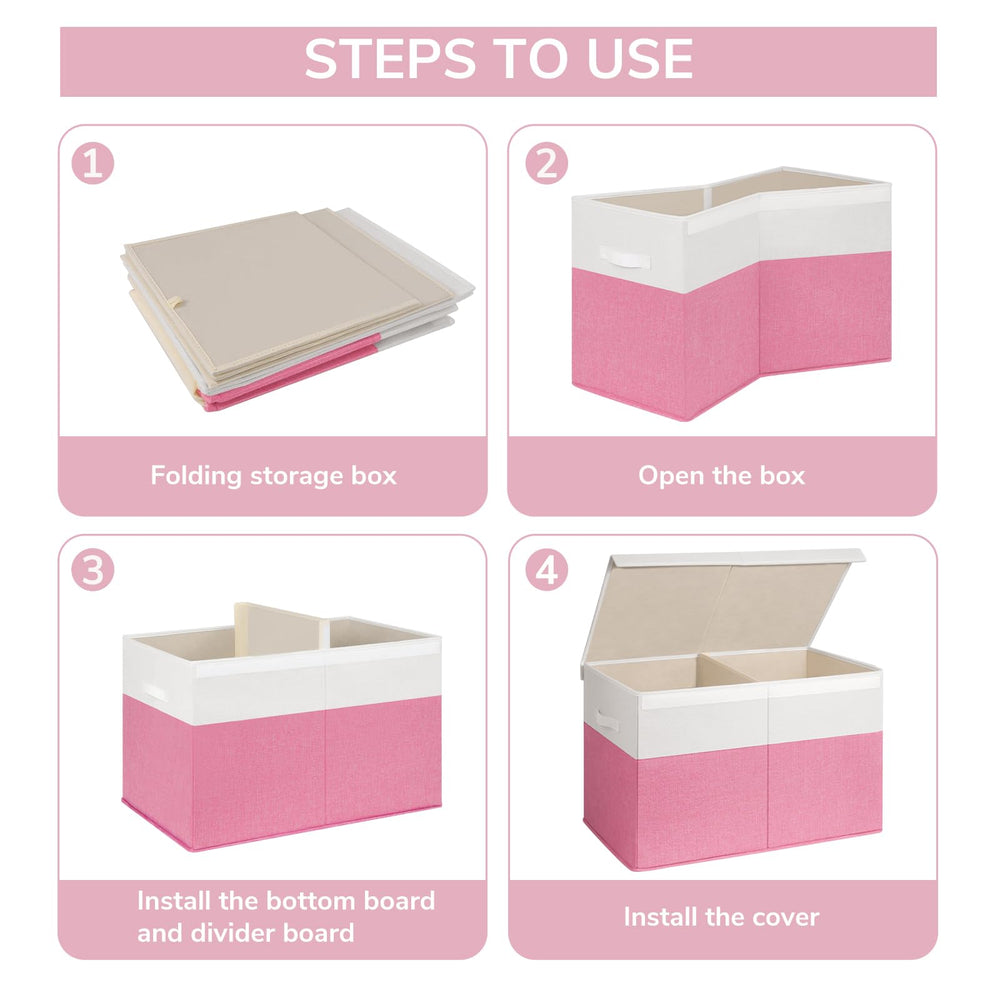 INDRESSME storage box in bedroom or living room for versatile organization.