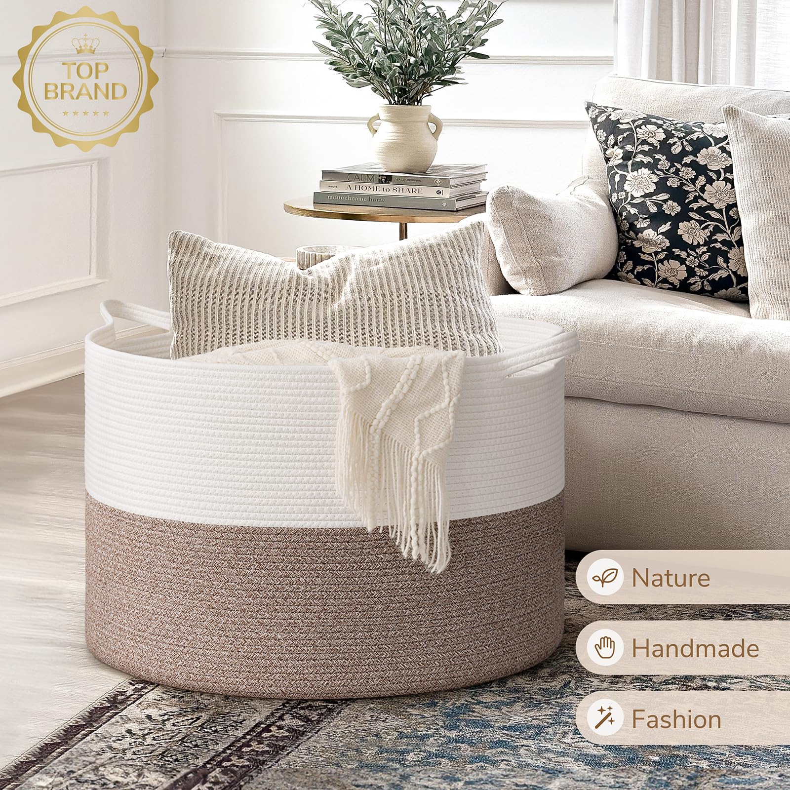 INDRESSME 115L basket is odorless and moisture-free compared to metal or plastic.