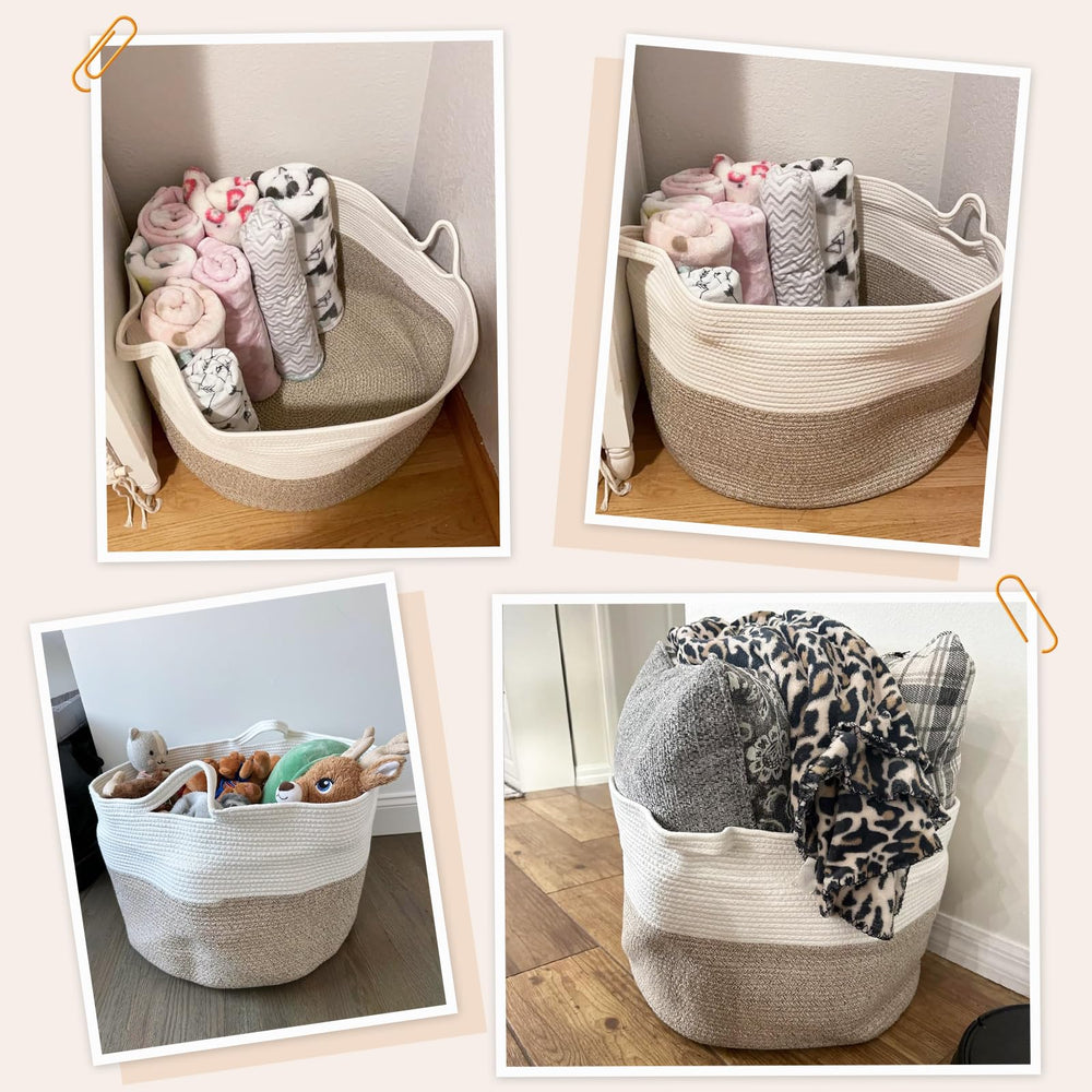 INDRESSME cotton rope material with soft-touch feel