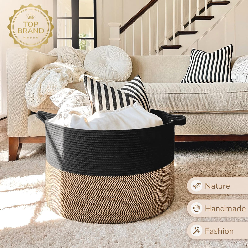 INDRESSME large basket folds flat for convenient seasonal storage when not in use.