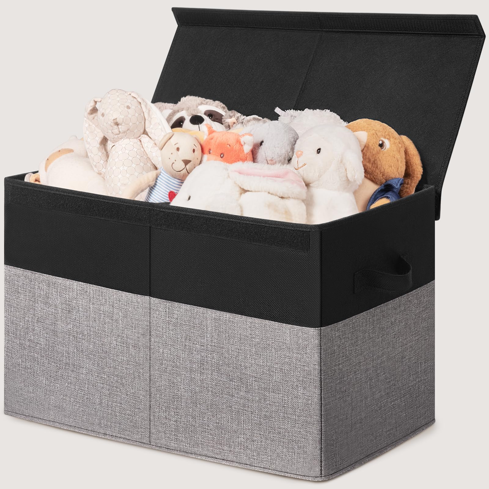 INDRESSME large storage box with lid keeps dust out and belongings neatly organized