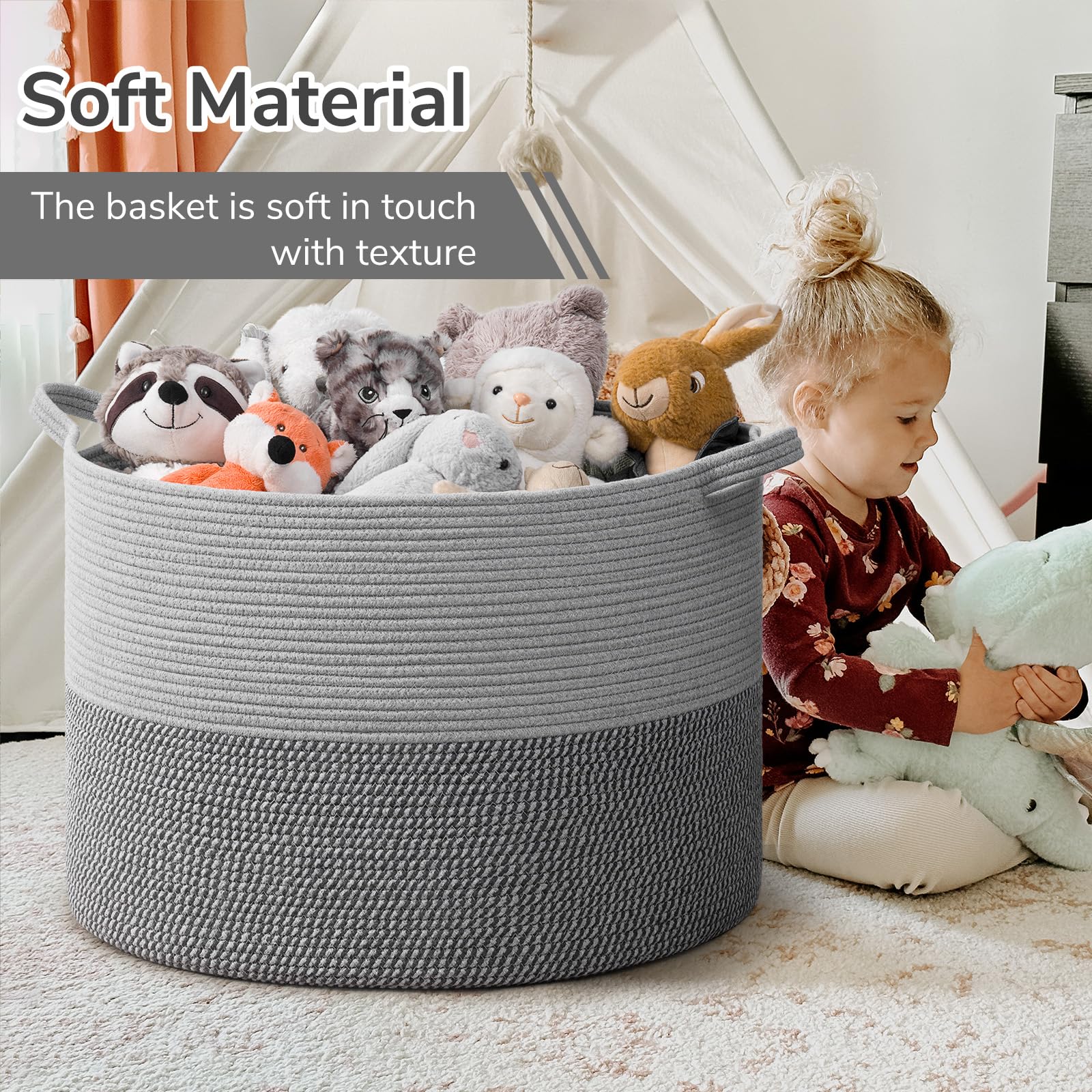 INDRESSME laundry hamper utility helps tidy spaces with easy access.
