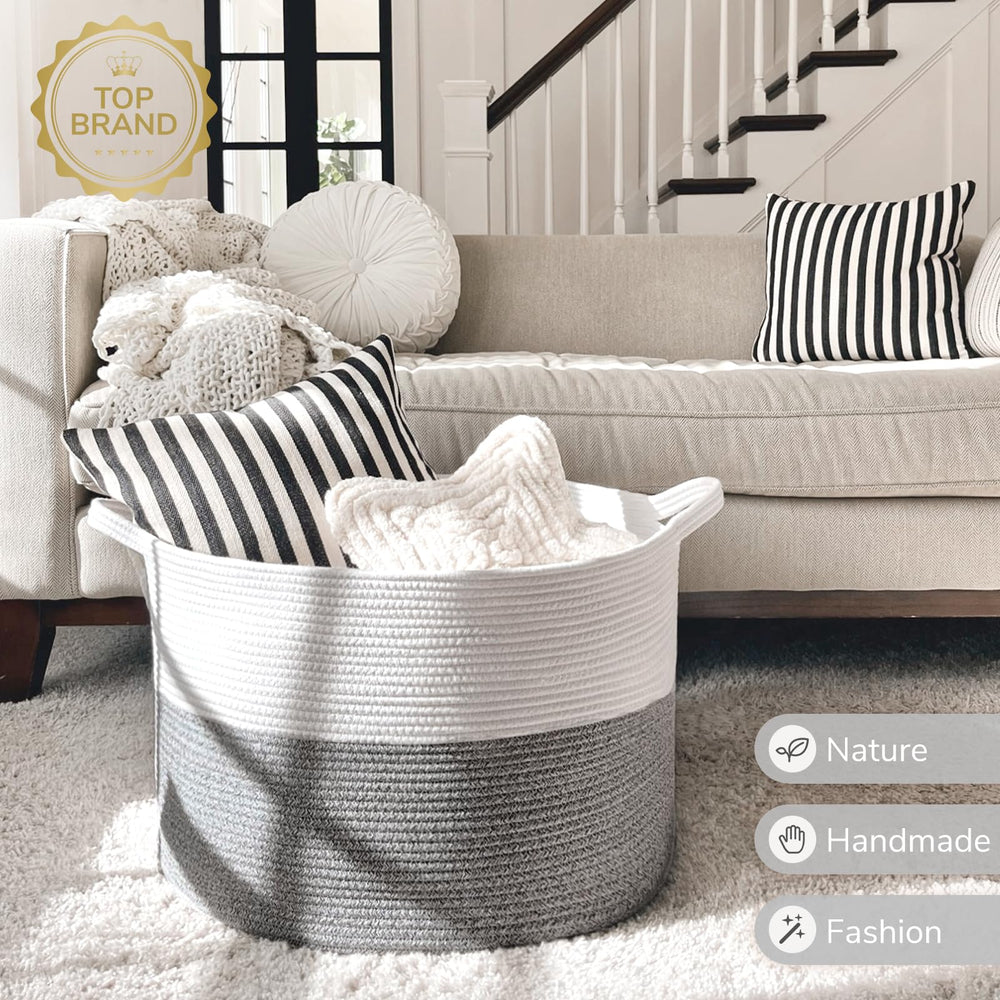 INDRESSME machine-washable basket for quick cleaning after daily use.