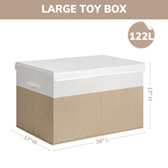 INDRESSME toy box lid open demonstrates easy access to favorite stuffed animals.