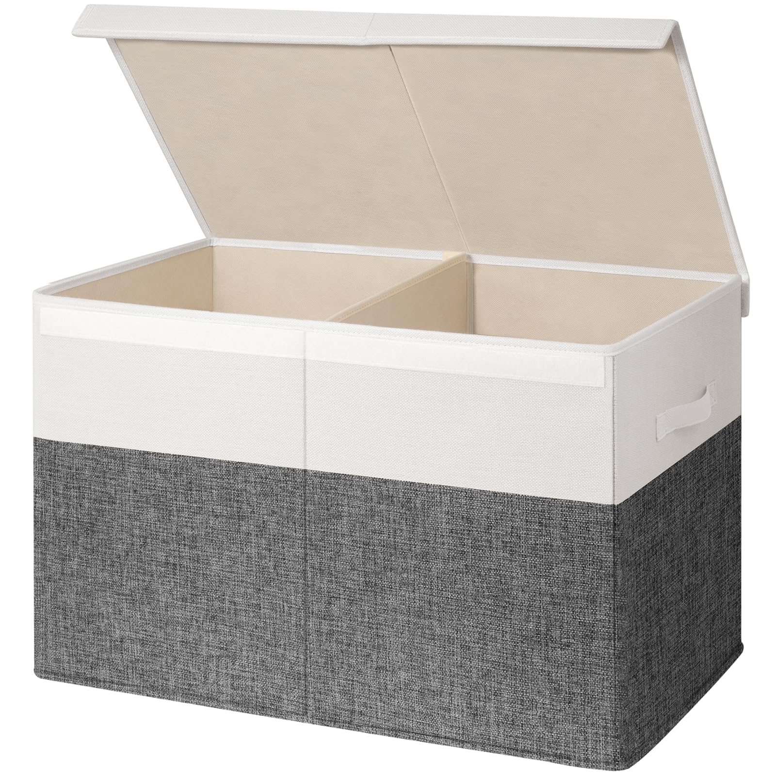 INDRESSME toy storage box with lid demonstrates easy dust protection and tidy playroom organization