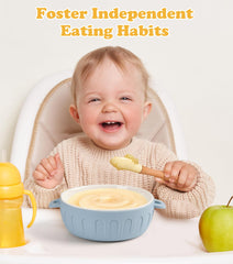 ineibo silicone sleeve closeup highlights easy-grip texture for comfortable feeding.