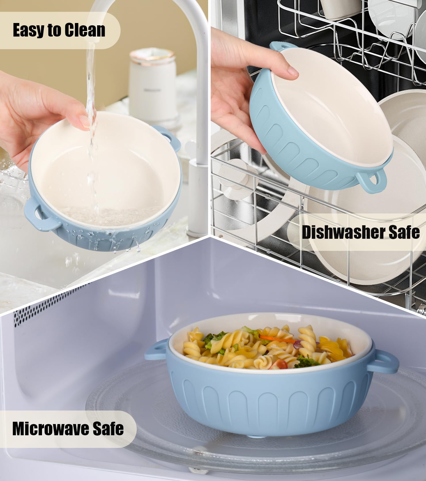 ineibo versatile bowls suit fruit puree, pasta, and snacks for growing kids.