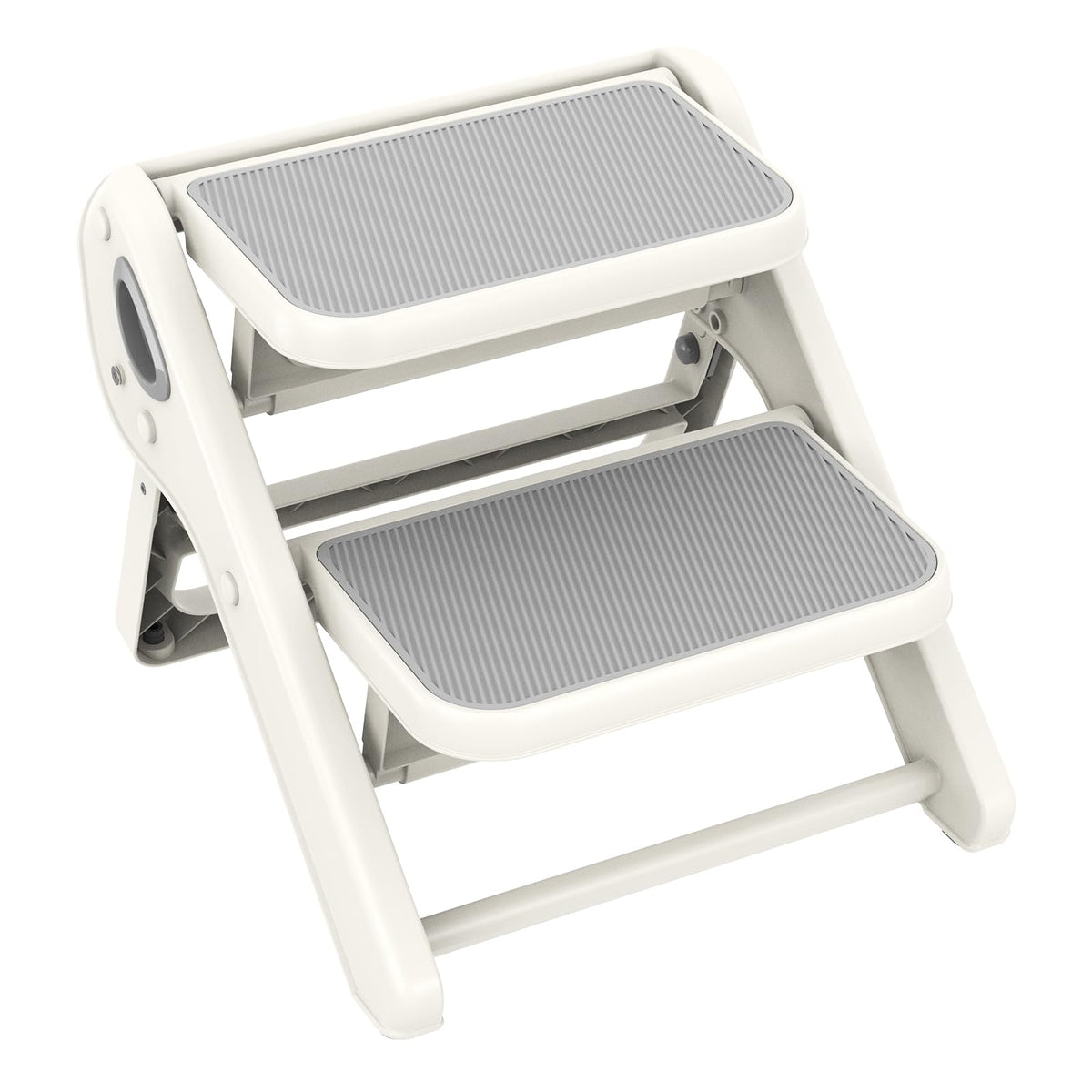 iNeibo toddler step stool folded for compact storage, saving space