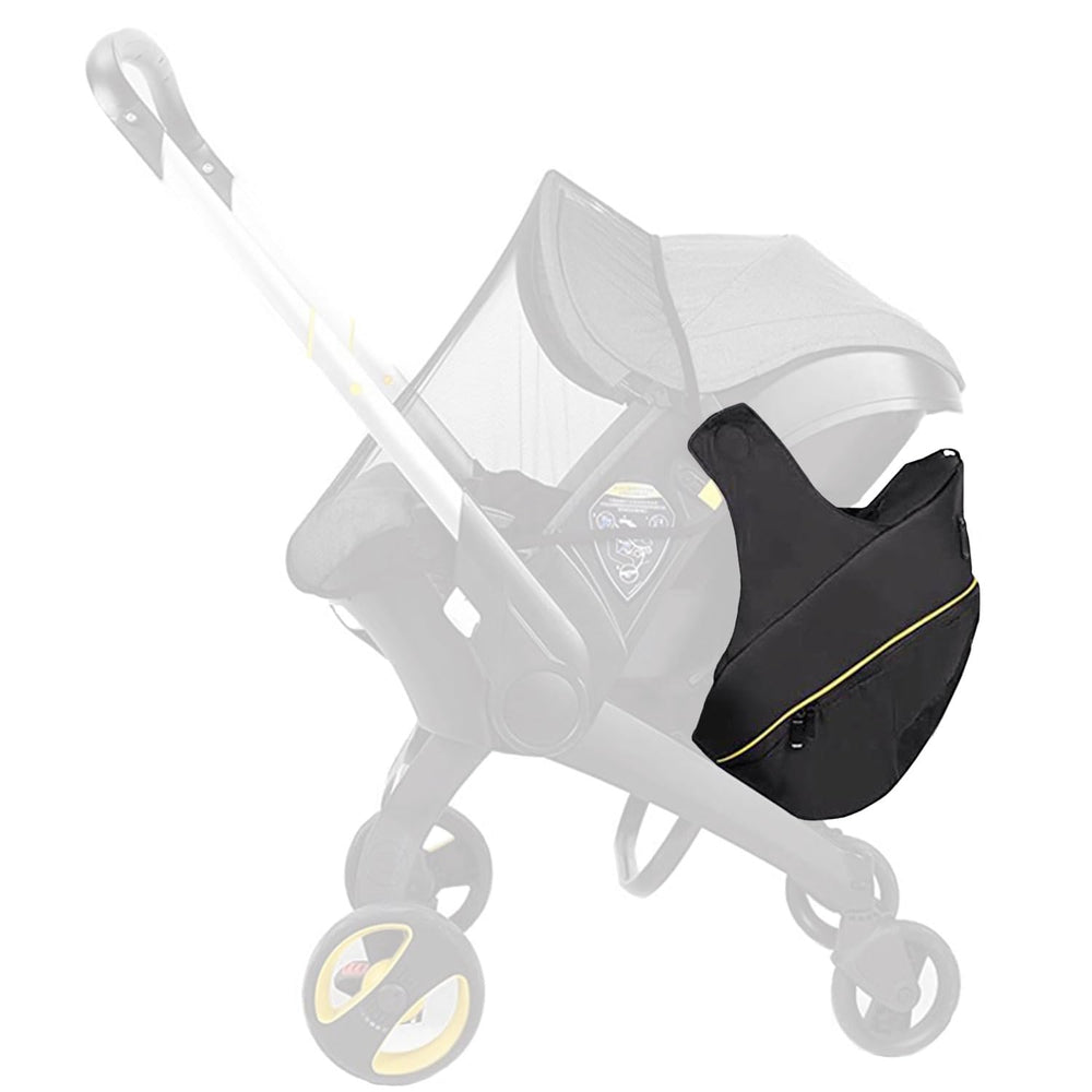 iNelihoo stroller bag holding up to eight pounds stays secure during a walk