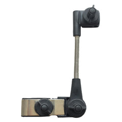 Inf-way umbrella holder clamps securely to round or square tubes.