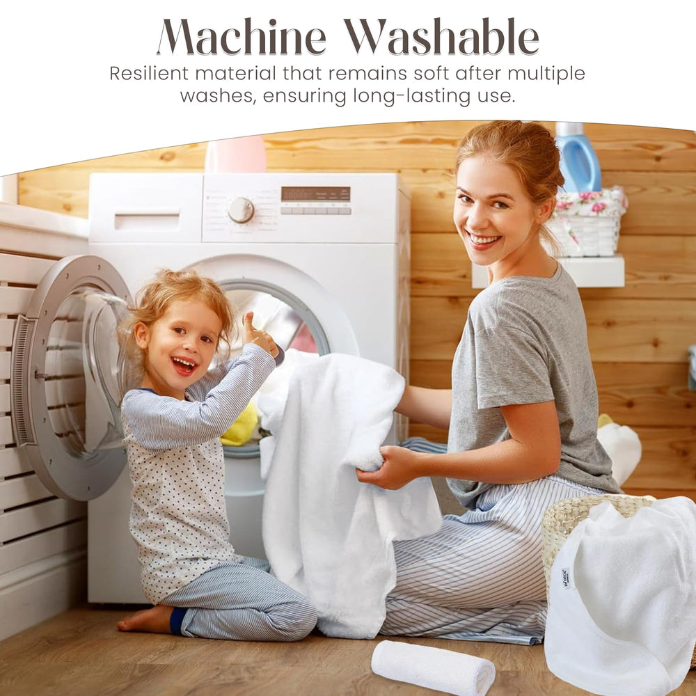 Infancie bamboo fiber breathable material highlights lightweight, comfy bath time