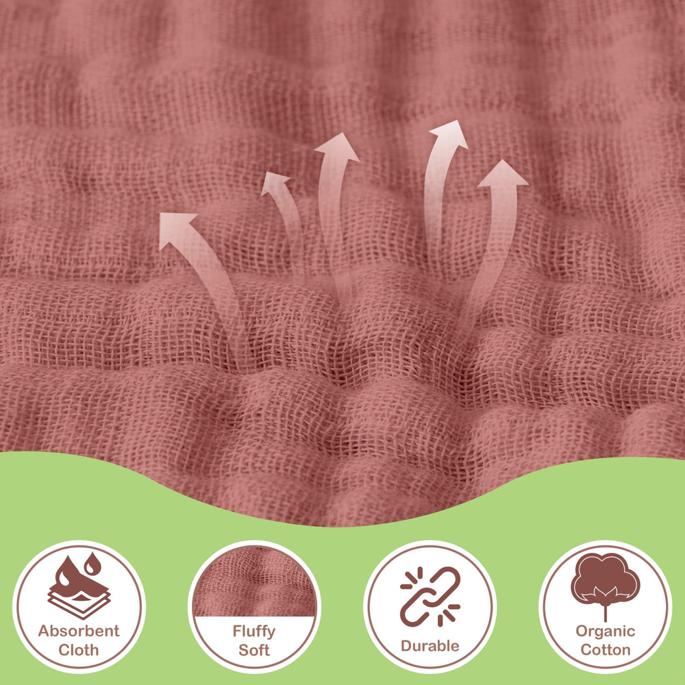 Infancie hooded towel pink floral 32x32 image, plush post-bath warmth for babies.