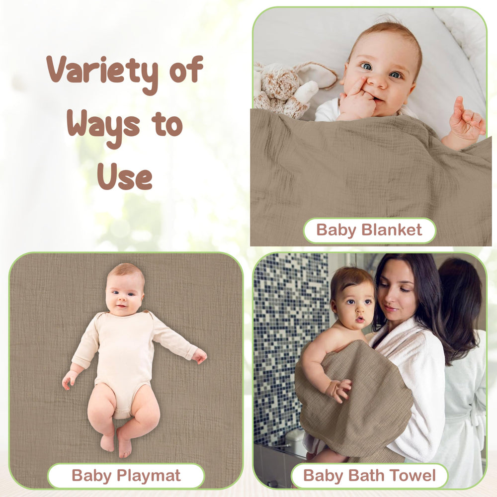 Infancie lint-free easy-care baby towel simplifies post-bath routine.