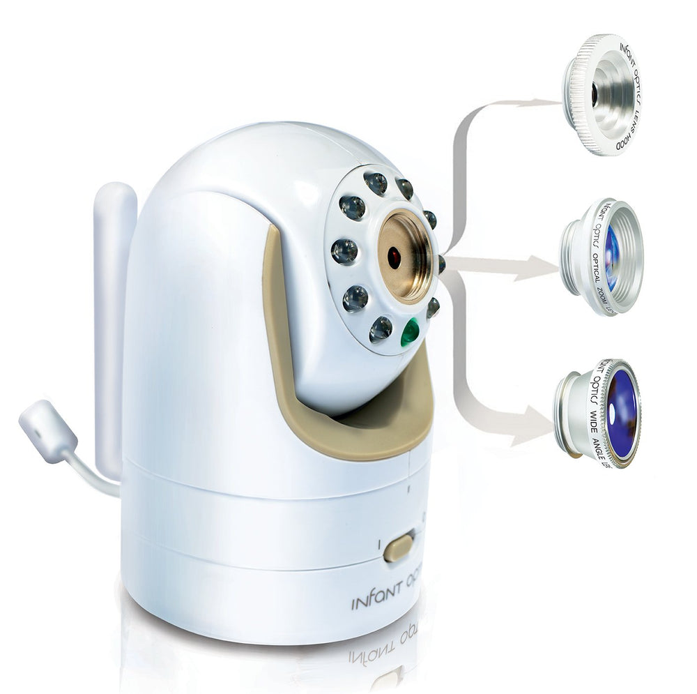 Infant Optics DXR-8 addon camera quick pairing setup enables easy expansion.