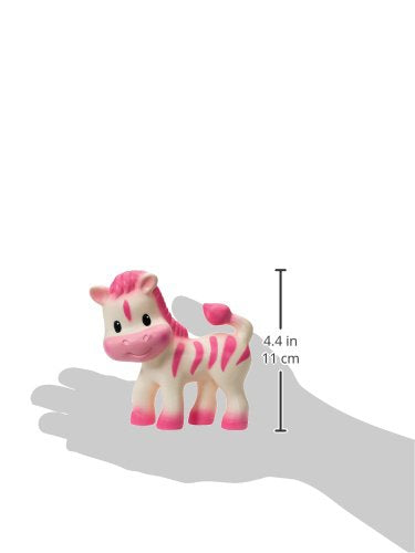 Infantino Teether Toy Squeeze and TeeThe Zebra packaged design suitable for gifting or travel.