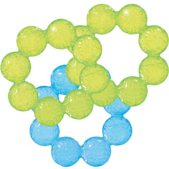 Infantino Water Teethers – cooling gums for soothing teething relief in lime blue color.
