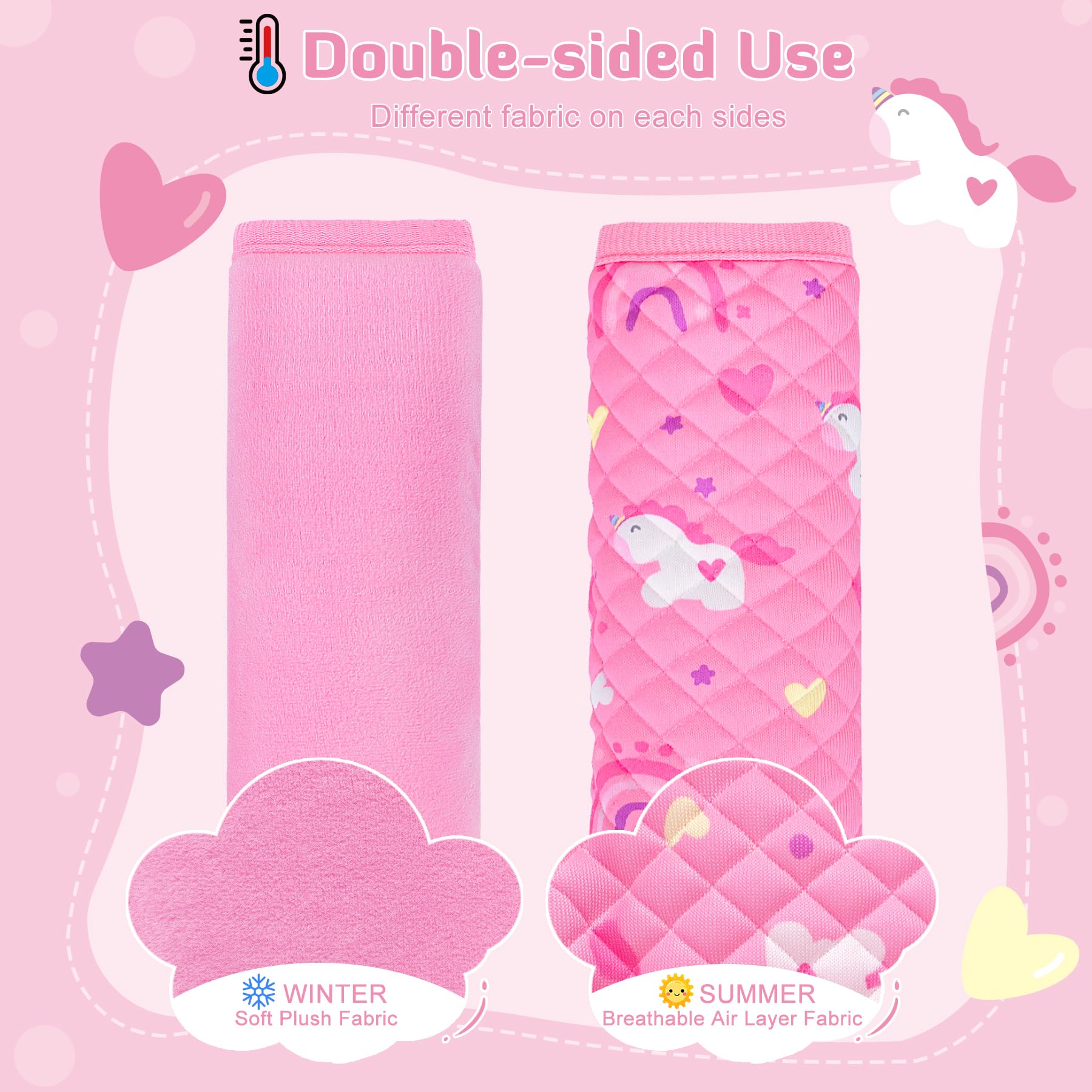 INFANZIA cartoon-design strap cover with playful pattern for kids
