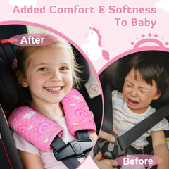 INFANZIA universal-fit strap cover on multiple gear for a snug fit