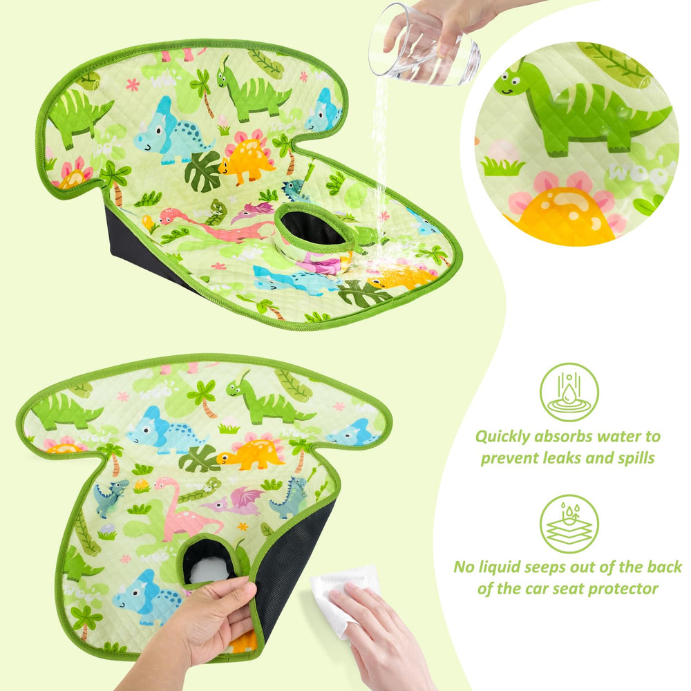 INFANZIA Dry Seat anti-skid backing prevents shifting during travel