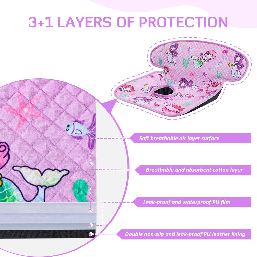 INFANZIA Dry Seat anti-slip design prevents shifting during rides