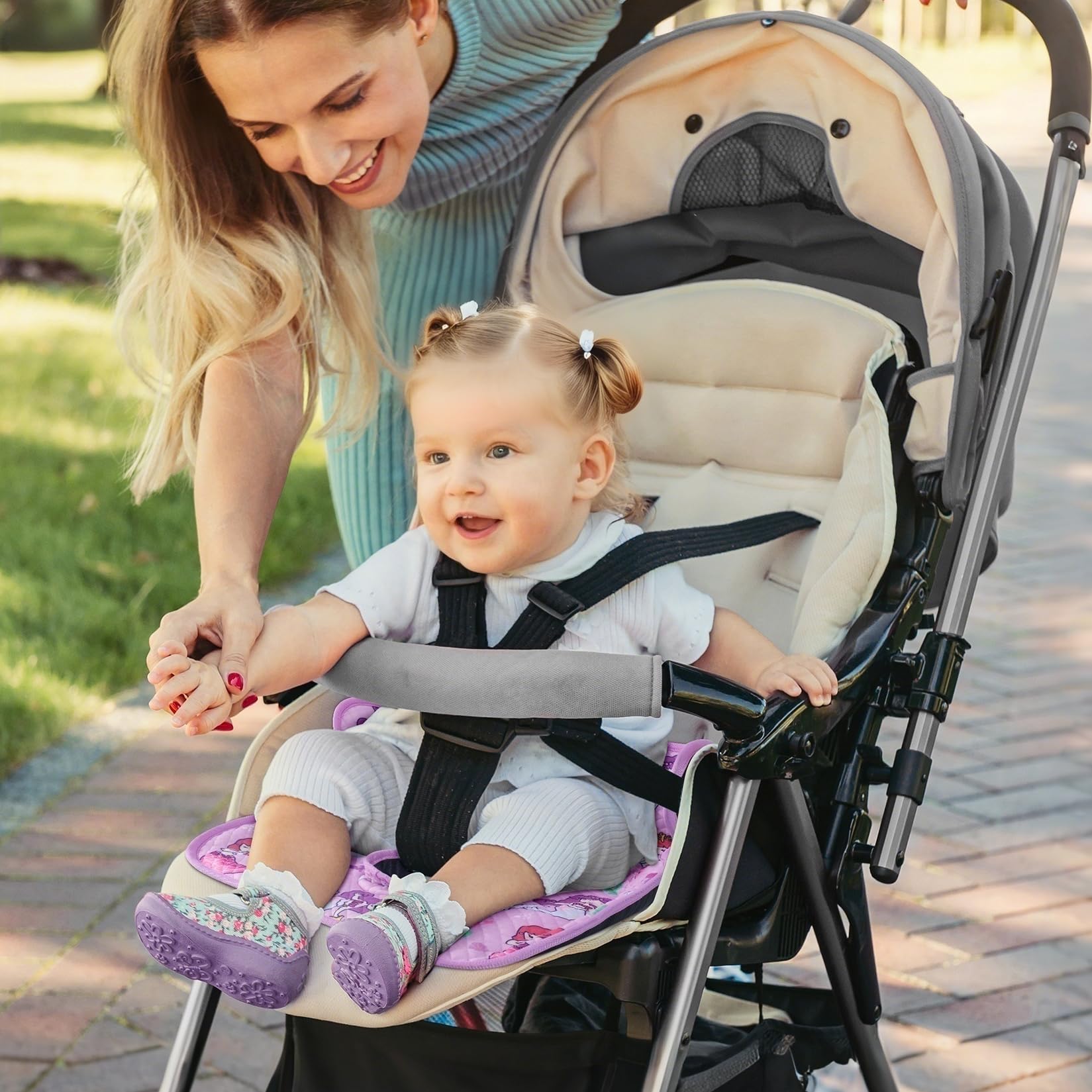 INFANZIA Dry Seat breathable padded seat saver adds toddler comfort