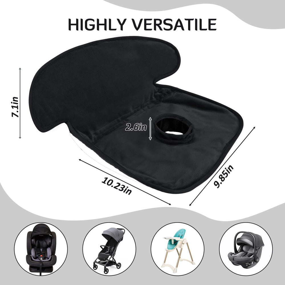 INFANZIA Dry Seat fits car seats and strollers for versatile protection.
