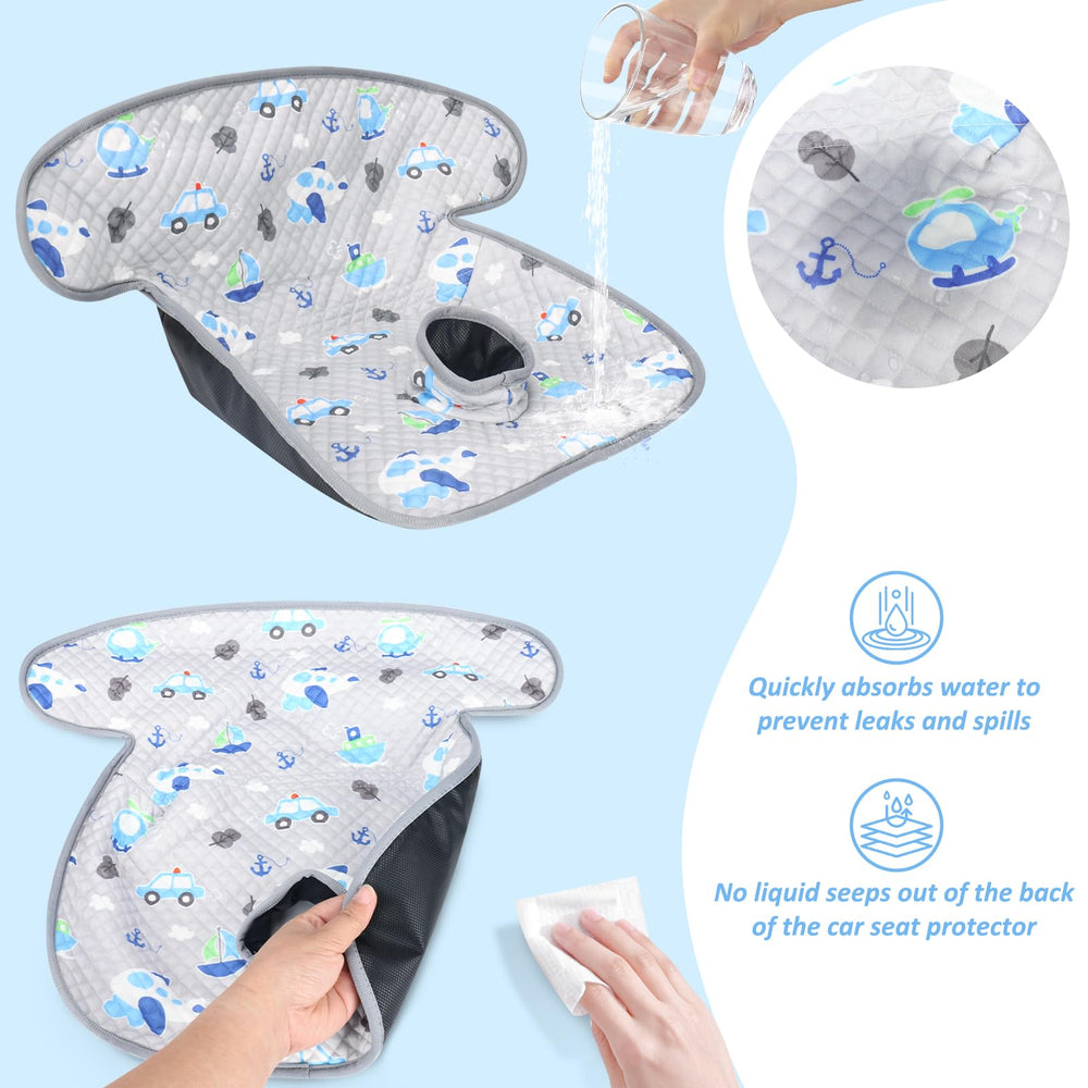 INFANZIA Dry Seat universal-fit design works with most seats and strollers