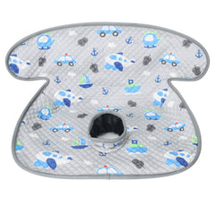 INFANZIA Dry Seat waterproof layer closeup shows spill protection for car seats