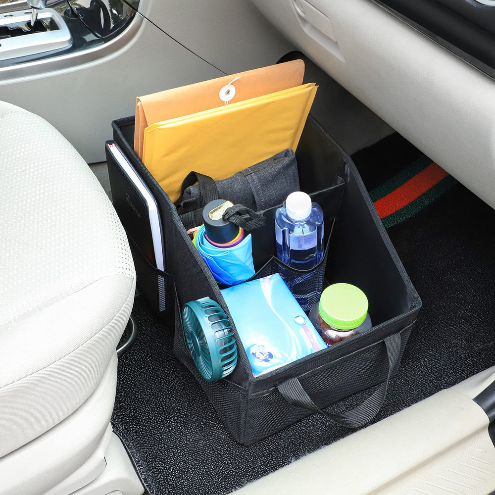 INFIVITA car organizer office-use image shows versatile storage beyond the car.