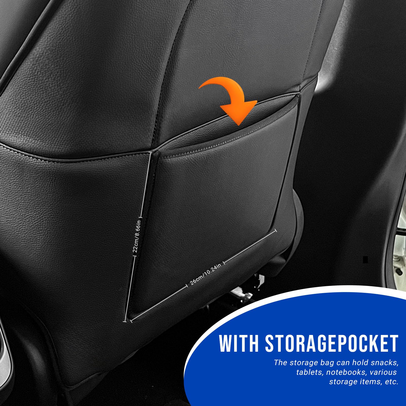 INFIVITA black finish blends with Tesla interiors for a cohesive look.