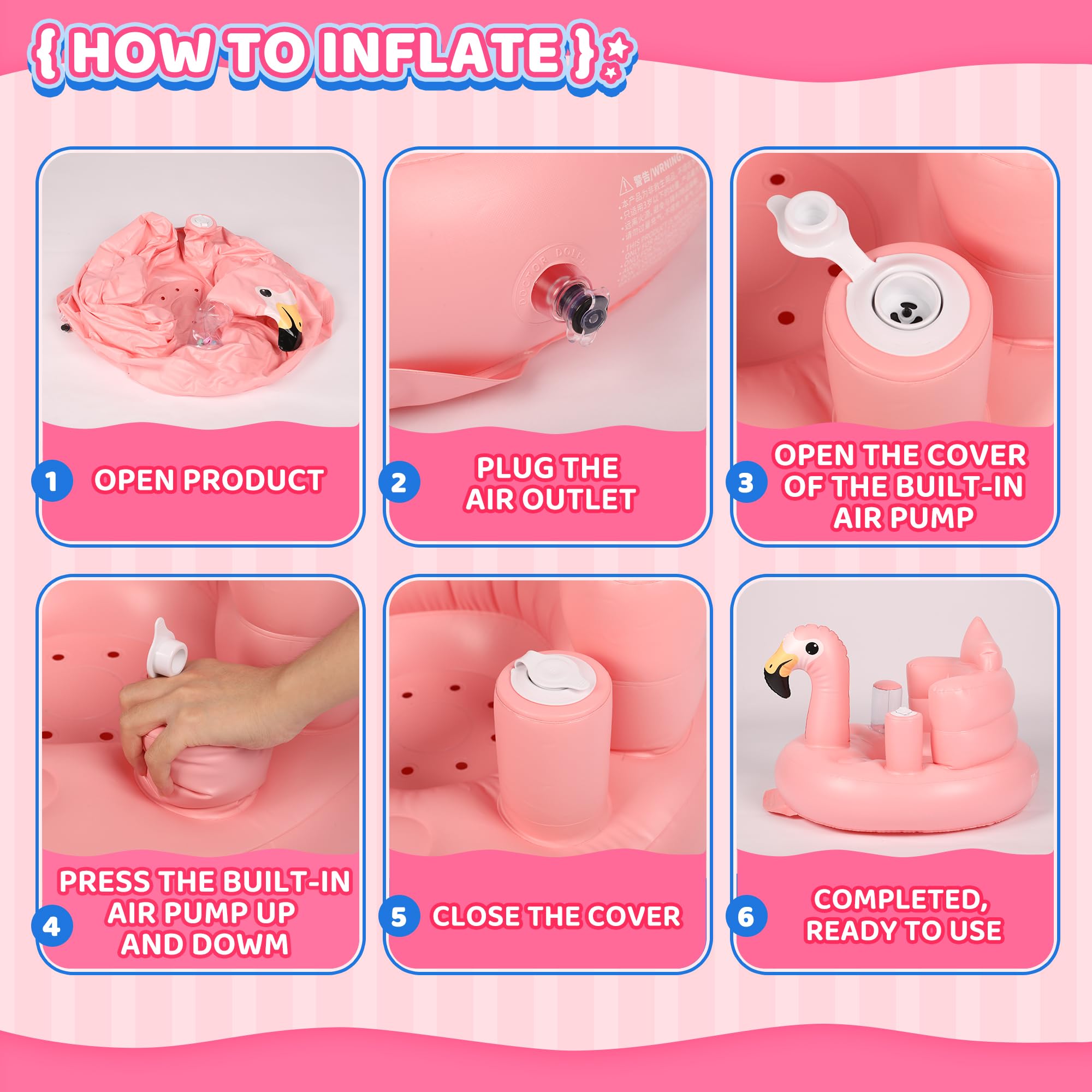 INFLATEFLY package includes towel for quick cleanups.