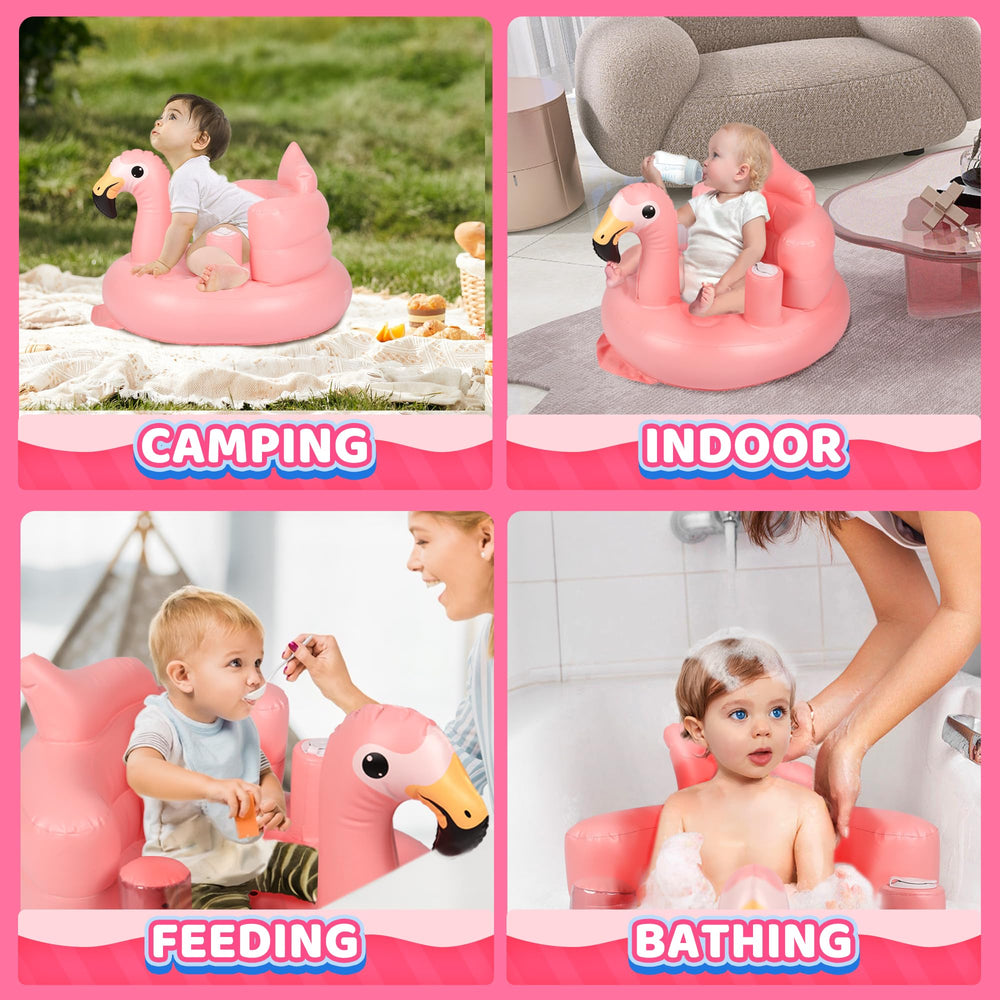 INFLATEFLY seat features side stability to prevent tipping.