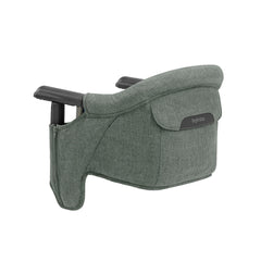 Inglesina Fast Table Chair folded-compact for travel and storage.