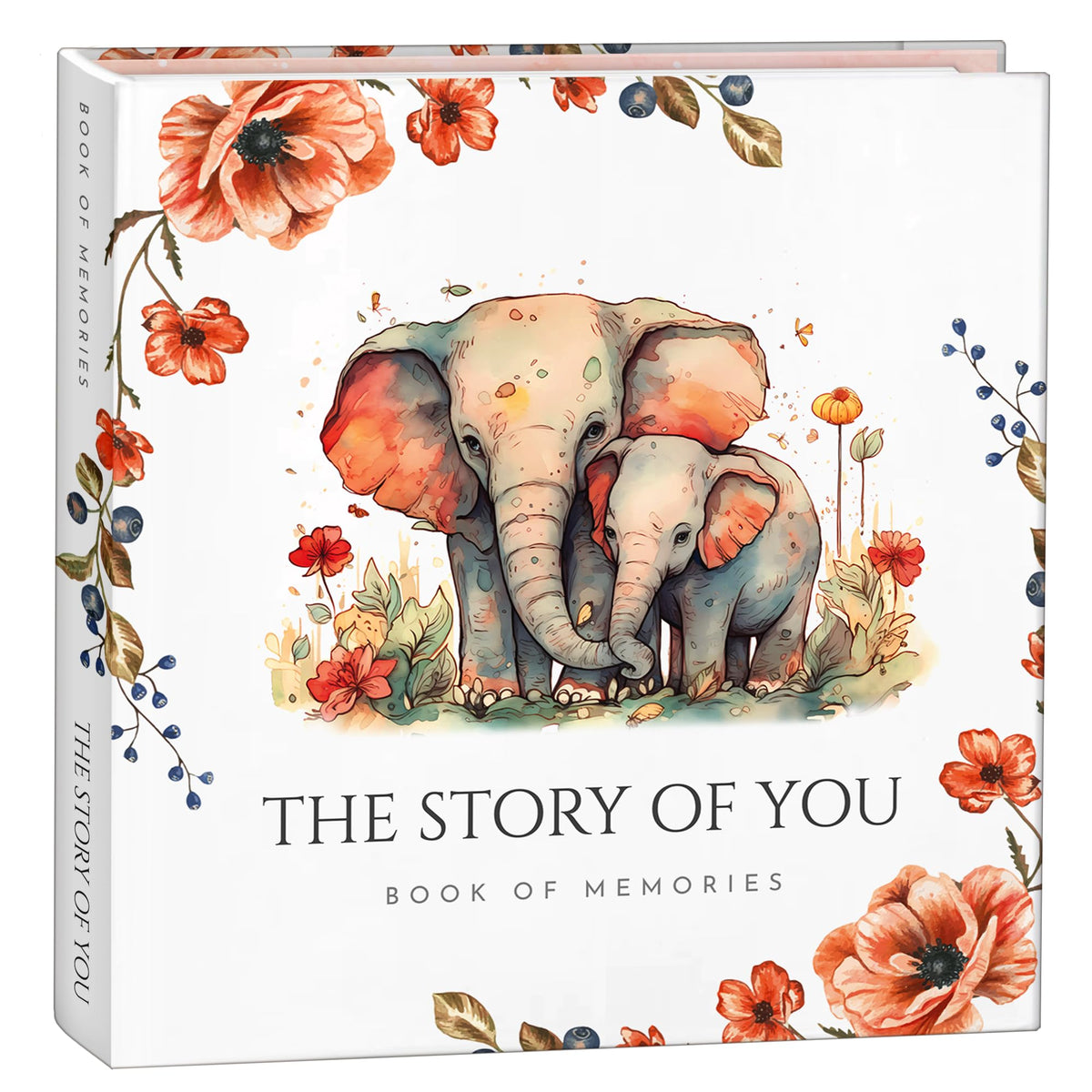 INGRAINED KITCHEN memory book cover with timeless, gender-neutral design for lasting baby keepsakes.